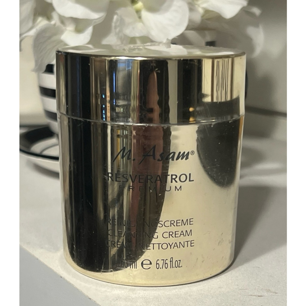 M. Asam Reservatrol Premium Cleansing Cream 6.76 oz / 200 ml New Sealed